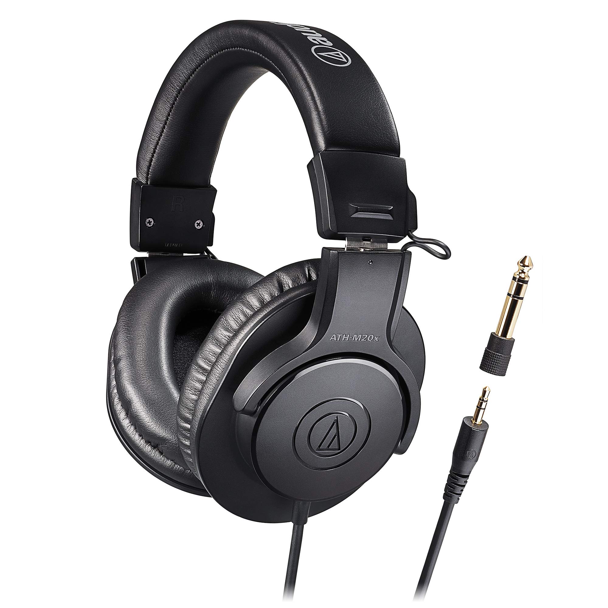 【Amazon.co.jp限定】 オーディオテクニカ ATH-M20x/1.6 プロフェッショナル モニターヘッドホン 有線 ヘッドフォン ケーブル長1.6m レコーディング 楽器練習 ミキシング D