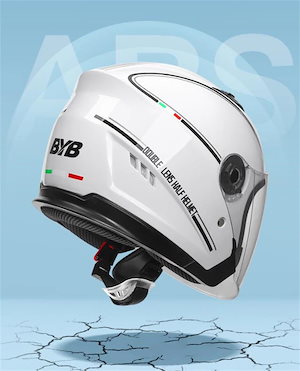 INSスタイル 電動ヘルメット 四季共通 オートバイヘルメット 防曇 安全走行をサポート ダブルレンズ ライディングヘルメット 機関車ヘルメット 車のライトから目を保護します