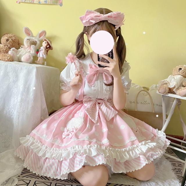 ロリータドレスロリータ半身スカート+シャツセットワンピースcosplay