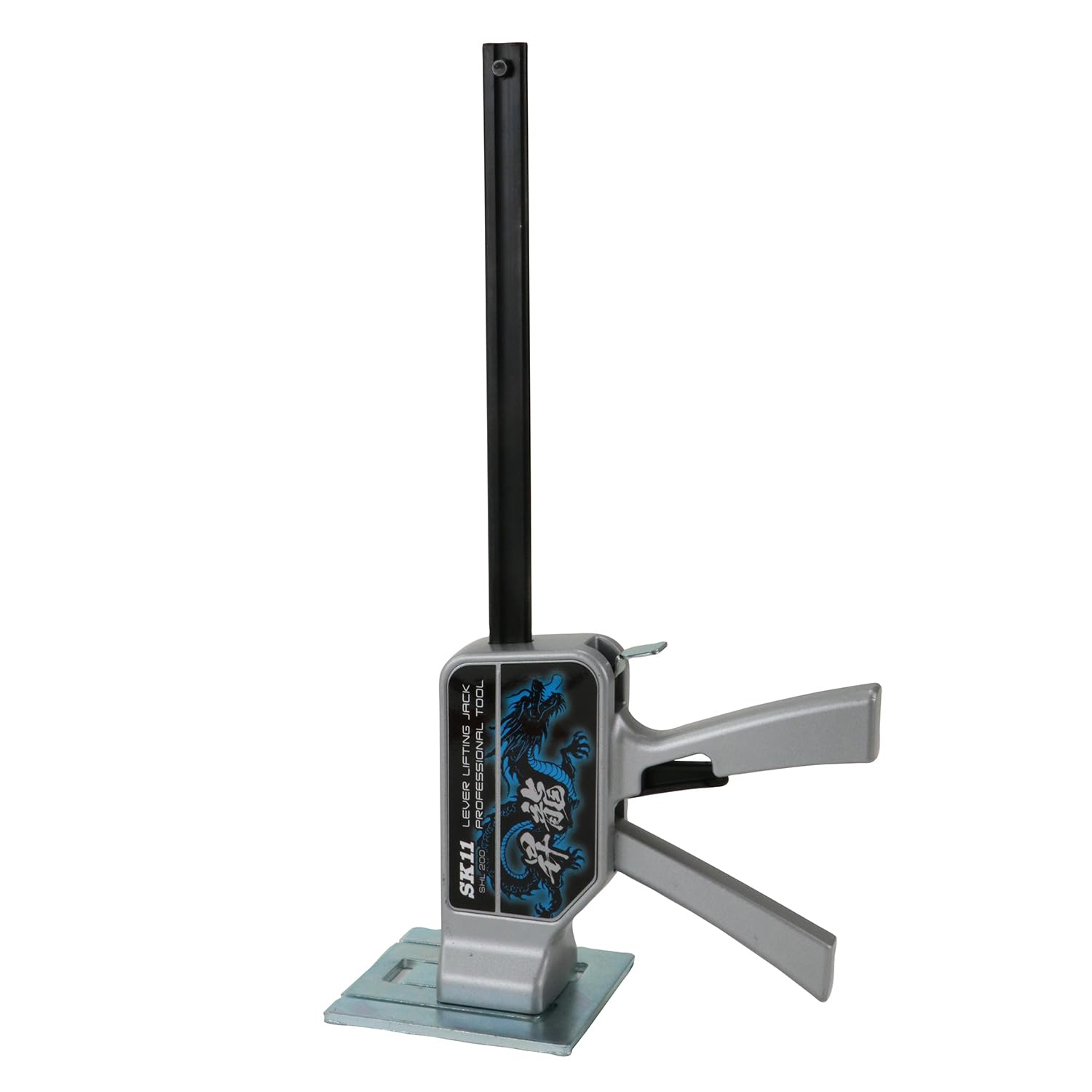 レバーリフティングジャッキ 昇龍 耐荷重150kg ストローク200mm 高さ調整・隙間の拡張・取付補助に SHL-200