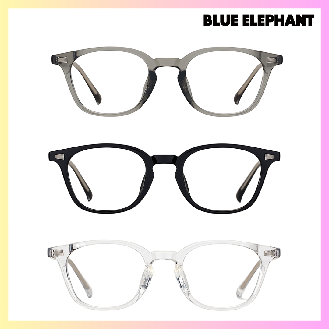 HARPER - 3 色 + FREE OMAKE 韓国ファッション レディース 眼鏡 度あり 度なし 度付きメガネ 眼鏡 乱視 ブルーライトカットレンズ メガネ 5,942円