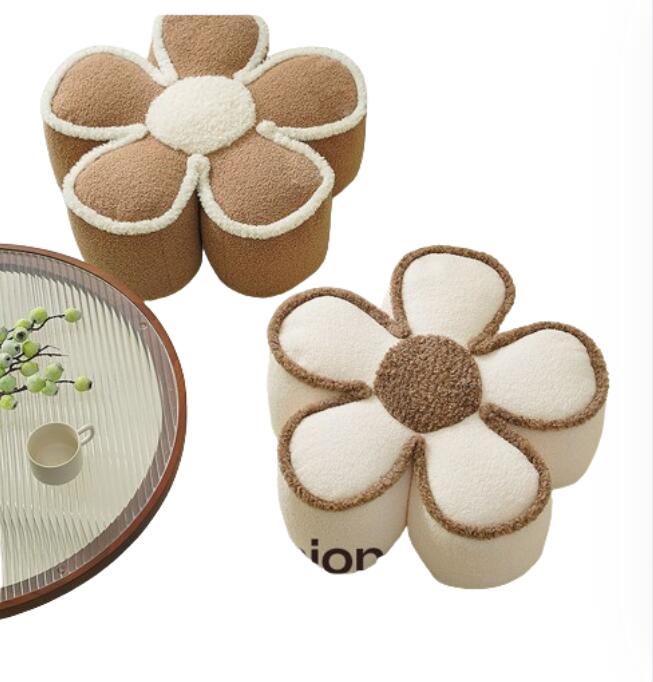 【急速出荷!】スツール 花形 お花 クッション 可愛い 座布団 おしゃれ チェアパッド 背もたれクッション 抱き枕 椅子 クッションフラワー クッション おしゃれ フラワークッション 座布団 秋冬 冬