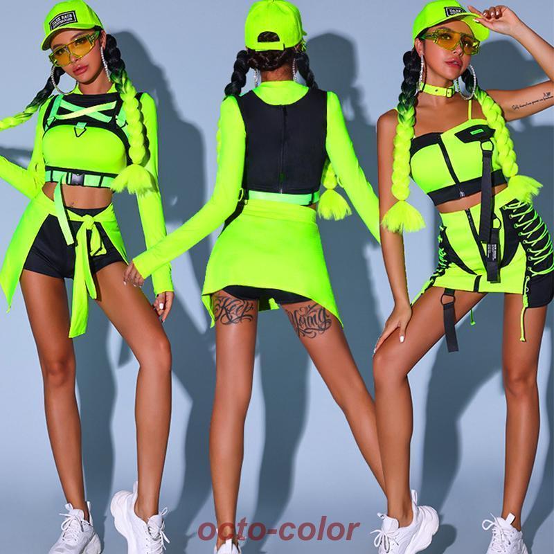 ダンス衣装 大人 セットアップ レディース dsダンス ヒップホップ ダンス 衣装 へそ出し ステージ衣装 ダンスウェア ジャズ ダンス DS演出服 練習着