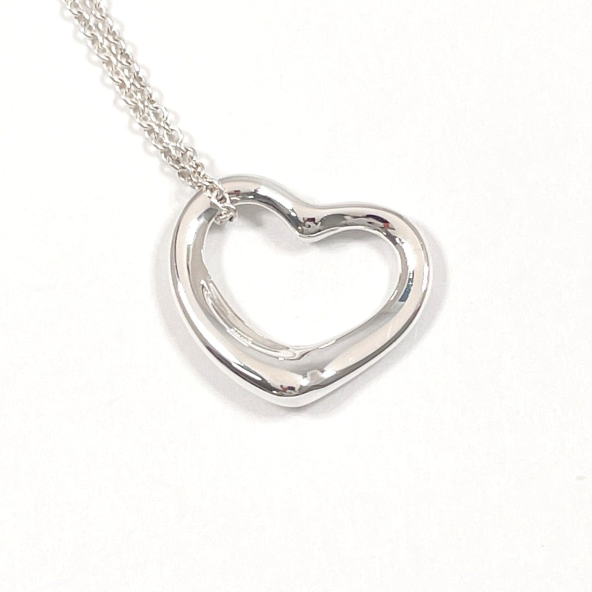 エルサペレッティ オープンハート ネックレス シルバー シルバー925 レディース