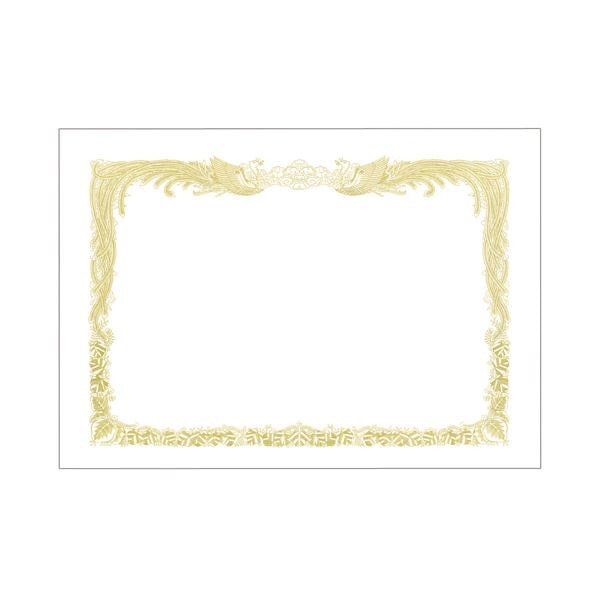 （まとめ） TANOSEE 賞状用紙 白 B4 タテ書用 1冊（10枚） [x30セット]