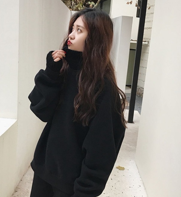 トップス デート モテアイテム プルオーバー トレーナー 長袖 モコモコ ふわふわ 裏起毛 可愛い きれいめ 上品 おしゃれ かっこいい 可愛い ラブリー キュート ガーリー クール モード系