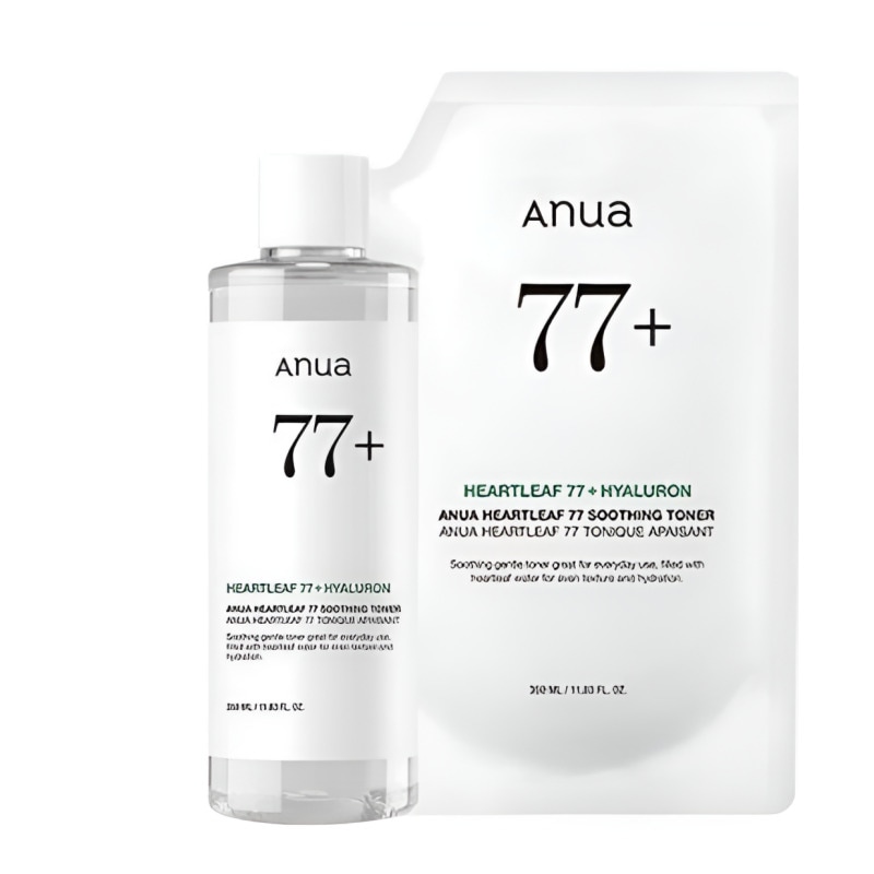 【限定セット】ドクダミ77%スージングトナー 350ml ＋ 詰め替え用リフィル350ml 5,358円