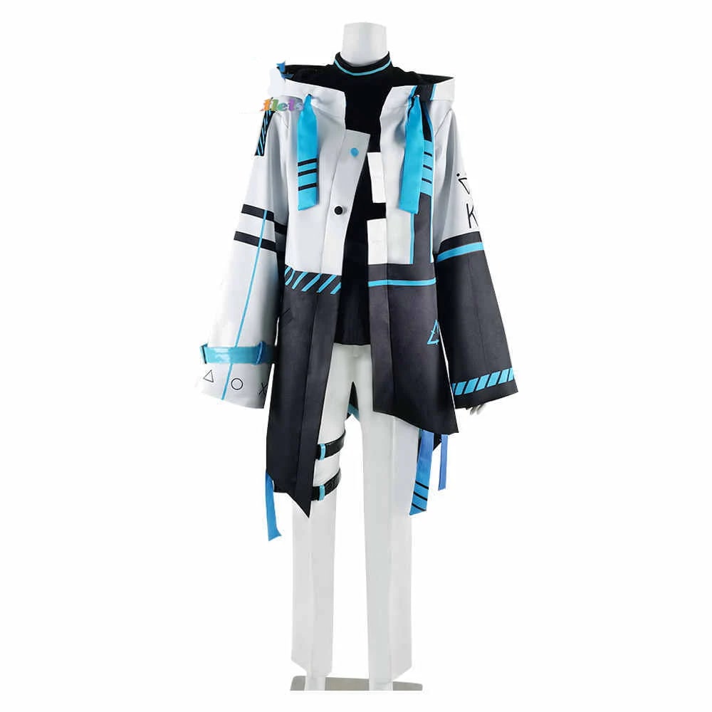 大人気YouTuber VTuber にじさんじ Kamito (かみと) コスプレ衣装 風 仮装 変装 ウィッグ追加可 クリスマス アニメ イベント パーティ コスチューム