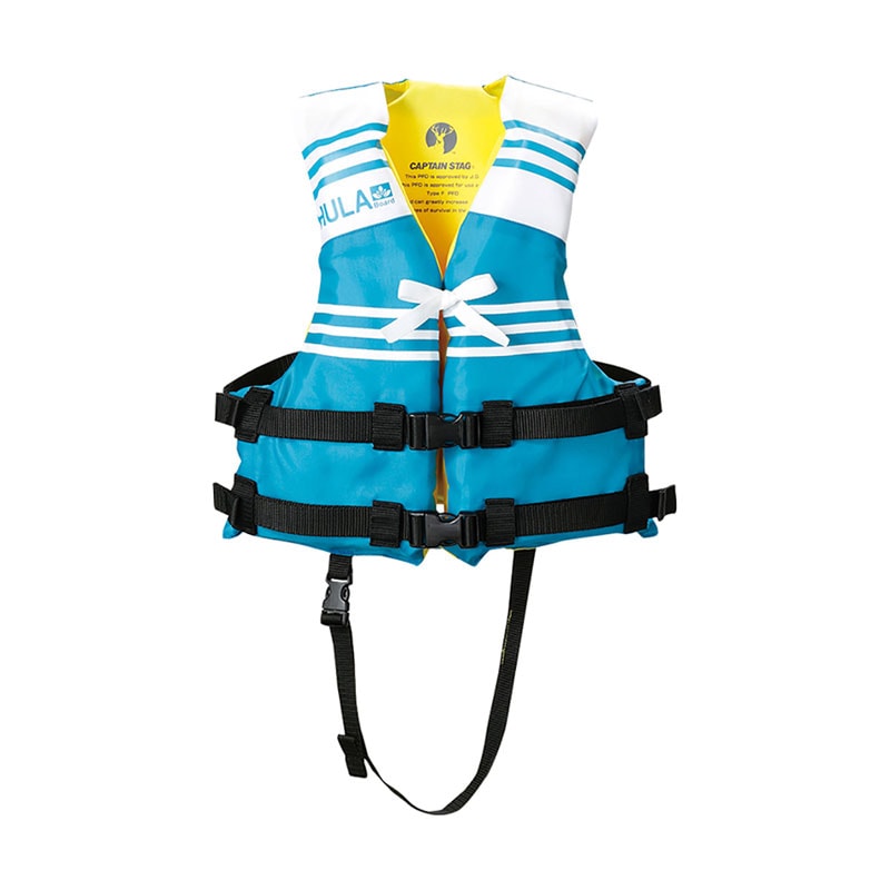 HULA ライフジャケット子供用 TypeF(ブルー) キャンプ・トレッキング ウェア スイムウェア US3004