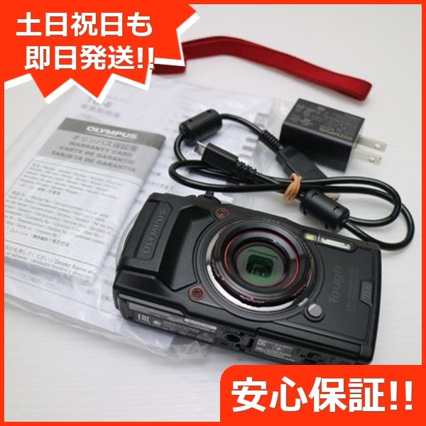 美品 TG-6 ブラック コンパクトデジタルカメラ 130