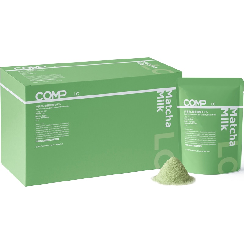 Powder LC（糖質調整モデル） Matcha Milk v.1.0 400kcal12袋