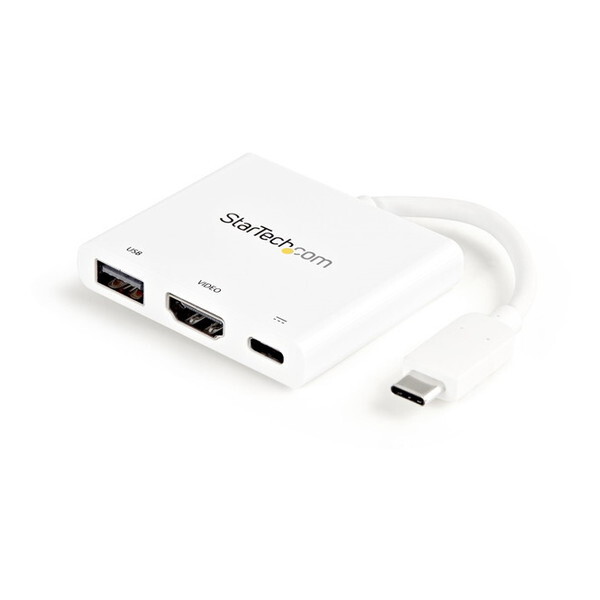 StarTech CDP2HDUACPW ホワイト [USB Type-C接続HDMIディスプレイ変換アダプタ]