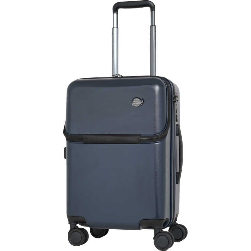 TRAVELEARTH　ハーフオープンキャリーケース ネイビー [TSAロック搭載 /約37L /3泊～5泊]　TE084848NV