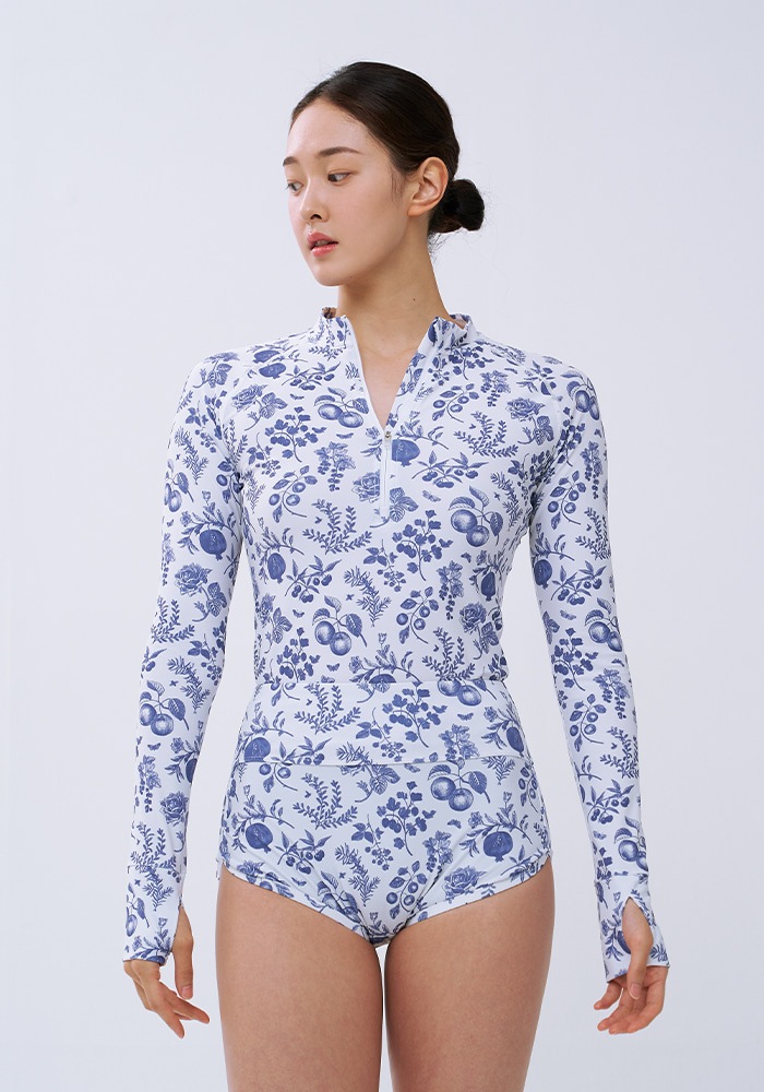 【Toile Rashguard + Toile shorts】 レディース 競泳水着 レディース フィットネス水着 韓国ファッション スイムウェア タイト スタイリッシュ