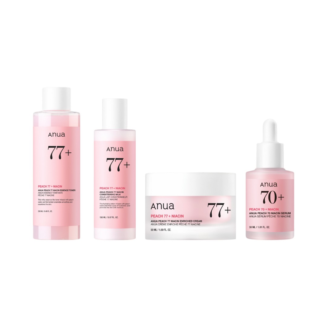 4点セット ピーチトナー＋ピーチミルク＋ピーチクリーム＋ピーチセラム