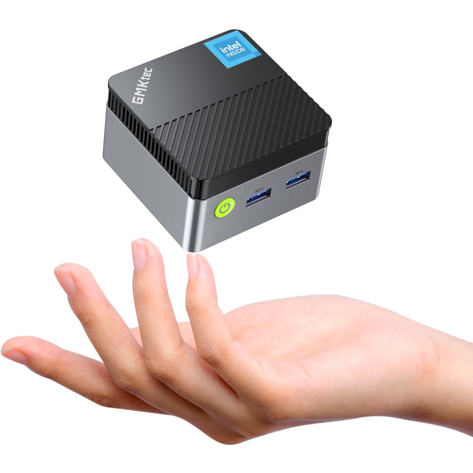 GMKtec ミニpc 第12世代 N97 mini pc Windows 11 Pro DDR5 12GB 256GB SSD 小型pc 4コア/4スレッド 最大3.6GHz ミニパソコン 静音 ミ