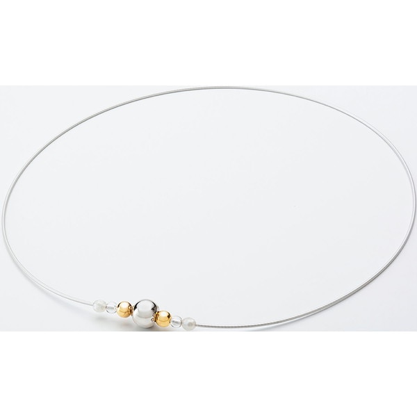 ファイテン PHITEN RAKUWAネックレスワイヤー 40cm 50cm ミラーボール ボディーケア TG92905