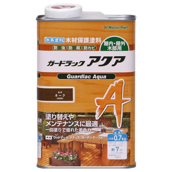 和信ペイント ガードラック アクア オーク 0.7kg