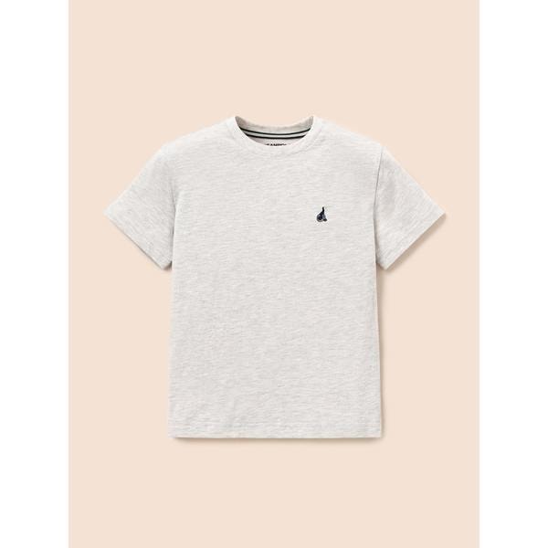 [BEANPOLE KIDS] [エッセンシャル] スーピマベーシック半袖Tシャツ ベージュ (BI5642UE1A)