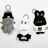 ZO&FRIENDS ポップアップ ZOAラグ ぬいぐるみキーリング 3点セット ZO