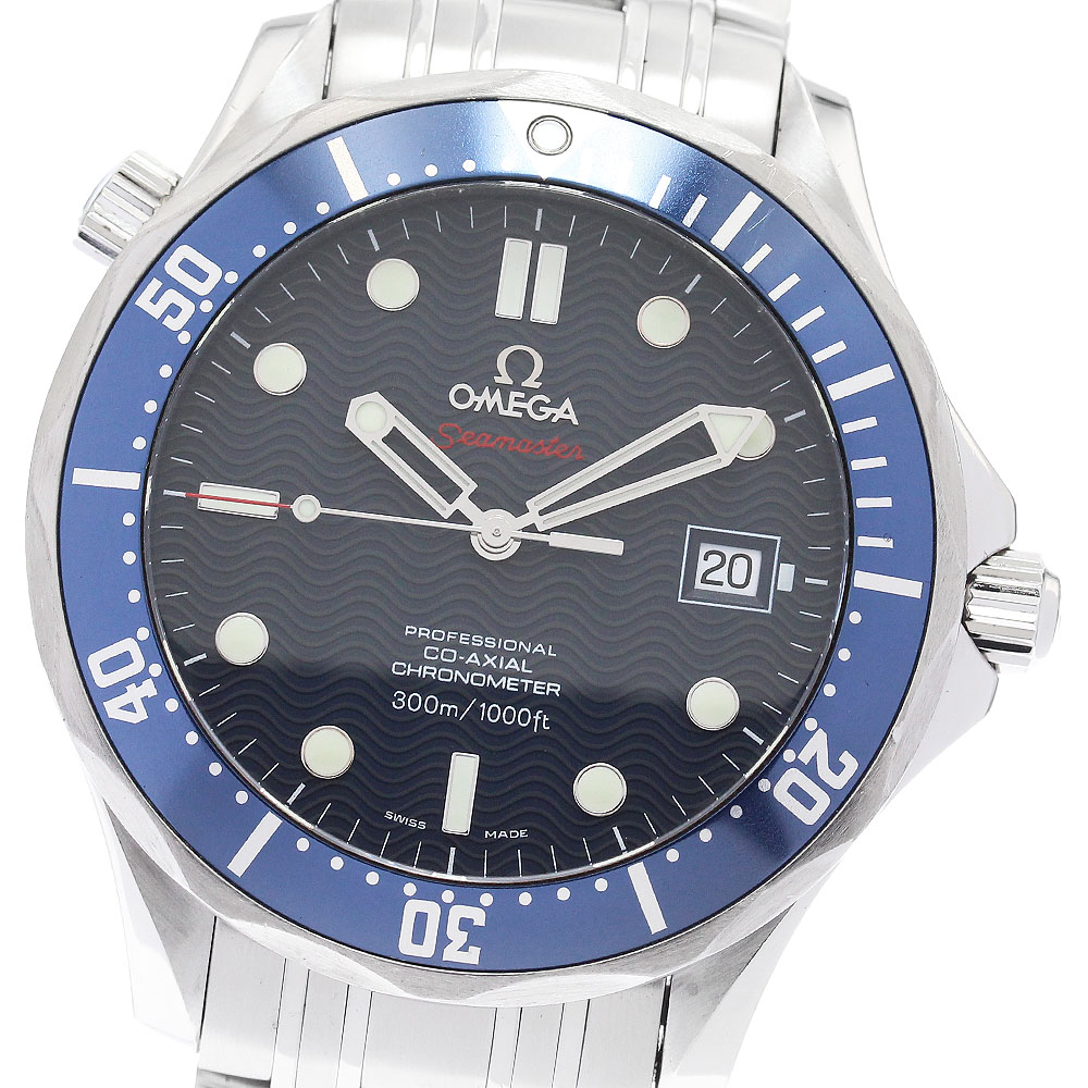 オメガ OMEGA 2220.80 シーマスター プロダイバーズ 300M デイト 自動巻き メンズ _895403【中古】