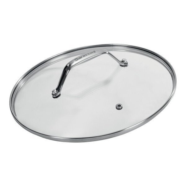 Barazzoni 耐熱ガラス蓋 24cm BLACK TITAN 85503502498