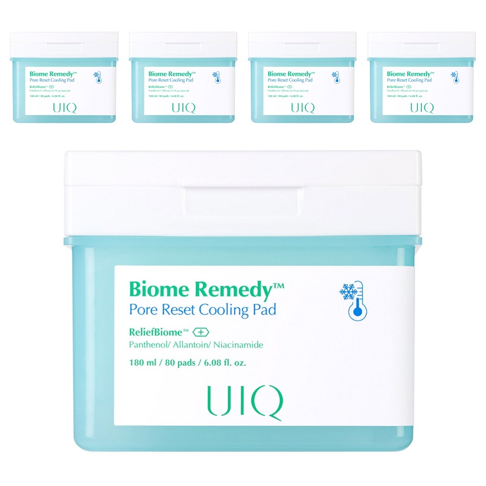 ユーク バイオーム レミディ フォア リセット クーリング パッド 180ml80個入り5個