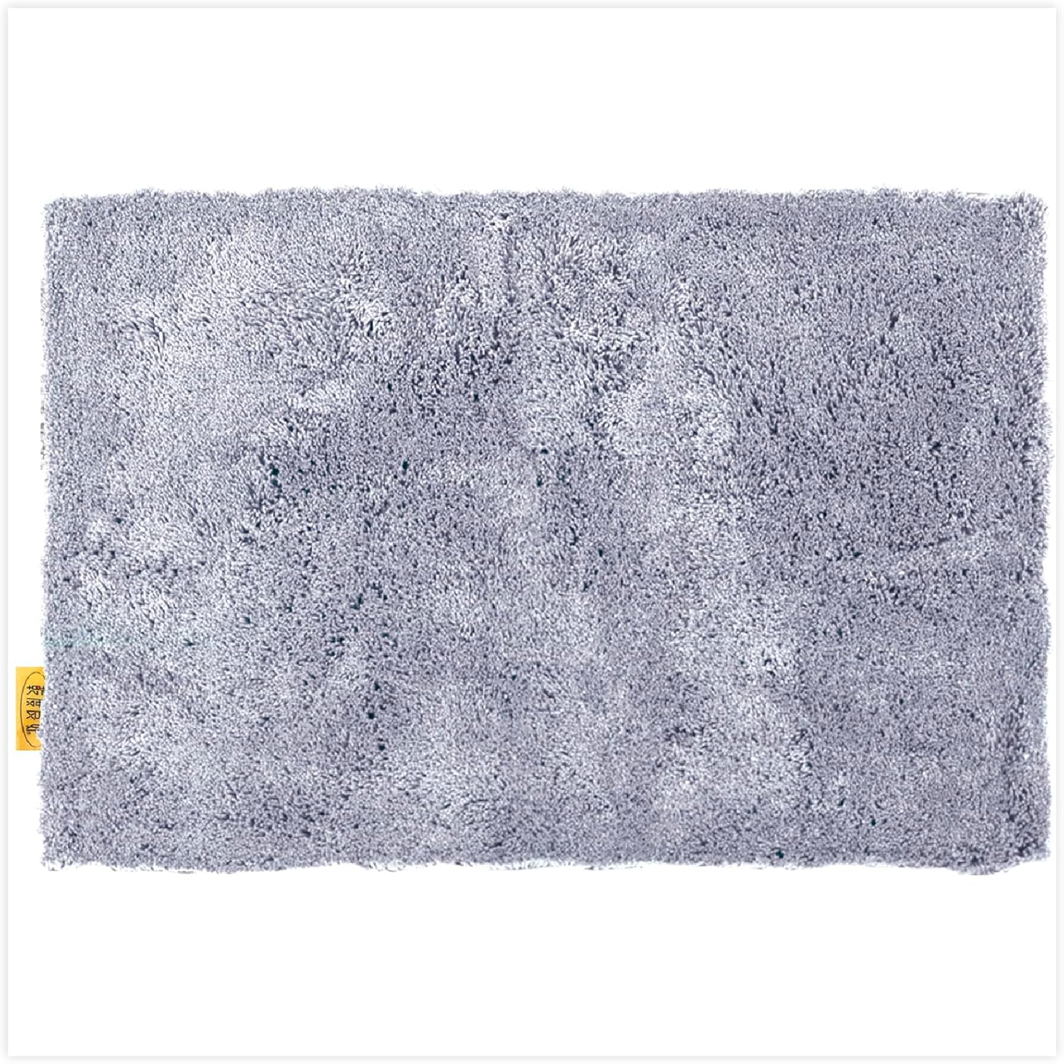 オカ(OKA) 乾度良好Dナチュレ バスマット 約45cm×65cm グレー ( 吸水 速乾 かんどりょうこう 洗える 小さい 足拭きマット 風呂 滑り止め )