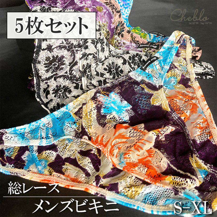 【急速出荷】ビキニブリーフ 5枚セット メンズビキニブリーフ メンズ下着 セクシー下着 メンズ下着 ブリーフパンツ ビキニパンツニ レース ローライズ 蒸れない