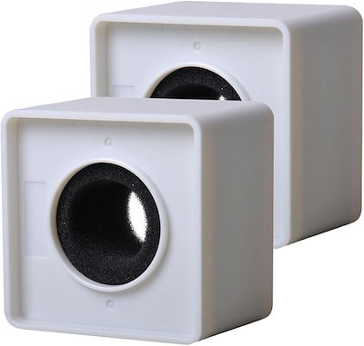 他サイト： マイクフラッグ マイクロゴ マイククリップ インタビュー 広告 ニュース 宣伝 ニュースマイク シンプル 取り付け簡単(ホワイト, 四角形)の商品画像