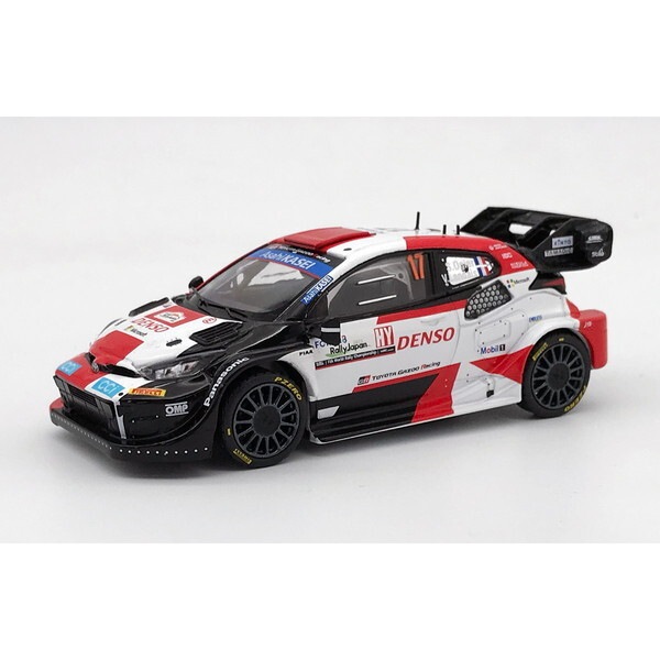イクソモデル トヨタ GR ヤリス Rally1 2位 2023年ラリージャパン #17 S.Ogier RAM24SP001A