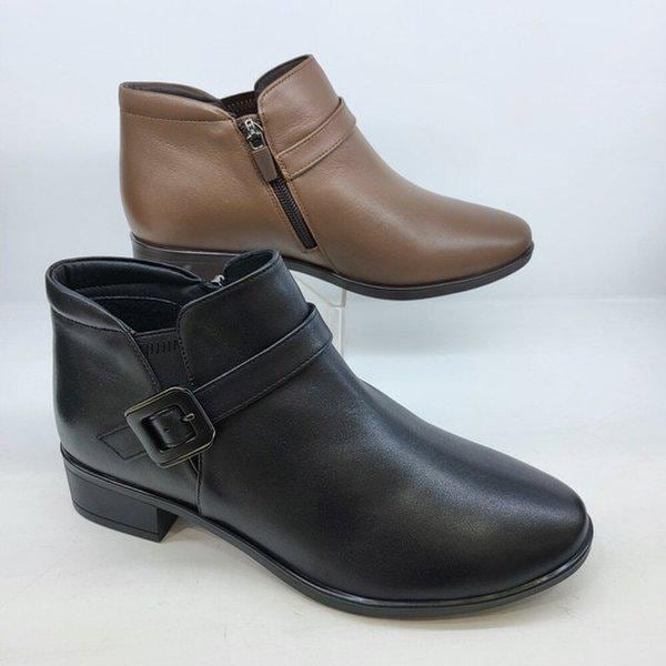 【幸福デパート】女性2センチゴムヒール無騒音ノンスリップ足楽ブーツ