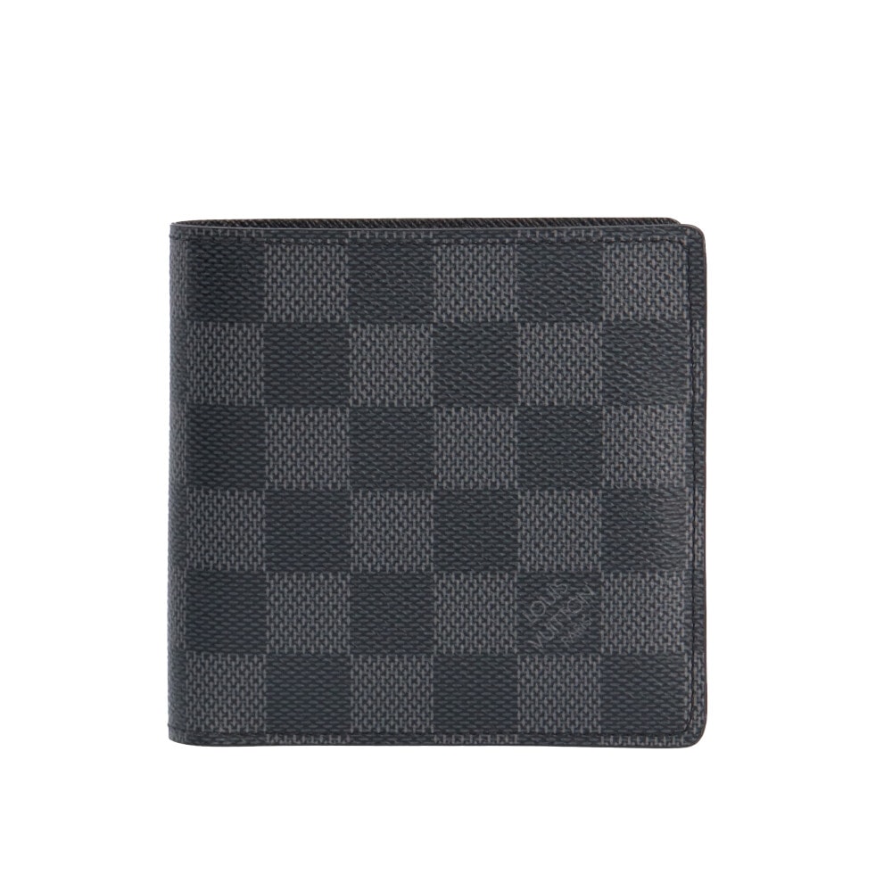 ルイヴィトン マルコ ダミエグラフィット 二つ折り財布 ダミエグラフィットキャンバス N62664 LOUIS VUITTON 中古