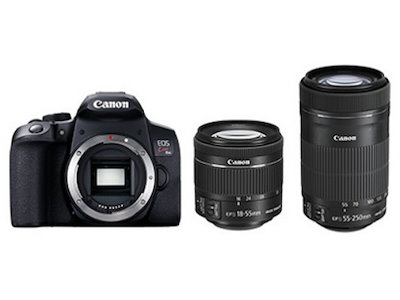 他サイト： CANON デジタル一眼レフカメラ EOS Kiss X10i ダブルズームキット 即納OKの商品画像