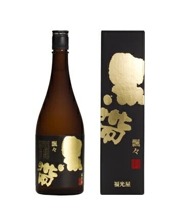 【北陸 石川の超極秘限定酒】【特約店限定商品】福光屋 黒帯 飄々(ひょうひょう) 古々酒 純米吟醸 720ml6本【北海道東北四国九州沖縄県は必ず