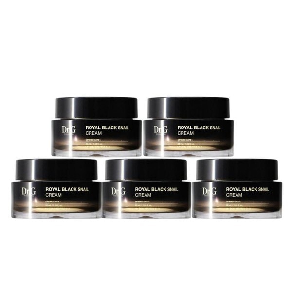 栄養友達 ドクタージー ロイヤル ブラック スネイル クリーム 50ml 5個