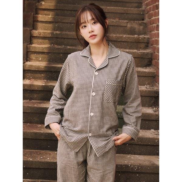 裏起毛ユニセックスパジャマセット