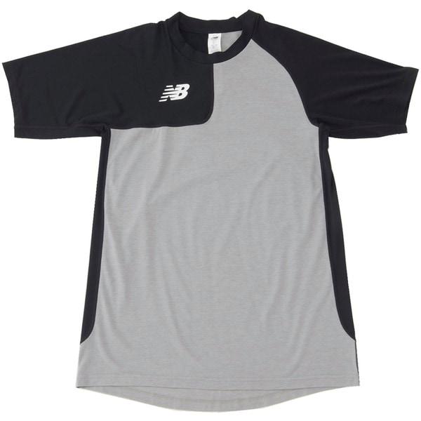 ニューバランス new balance BP ベースボールアシンメトリ― ショートスリーブトップ 右投げ用 野球＆ソフトボール 半袖Tシャツ MT41704R-BK