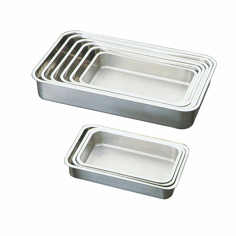 （まとめ買い）本間冬治工業 BK 18-8浅型長バット 40型 [x3]