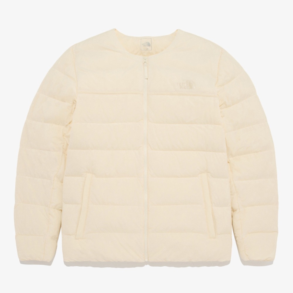 ザ・ノース・フェイス NJ1DQ15A メンズライズ RDS ダウンカーディガン_ライトベージュ