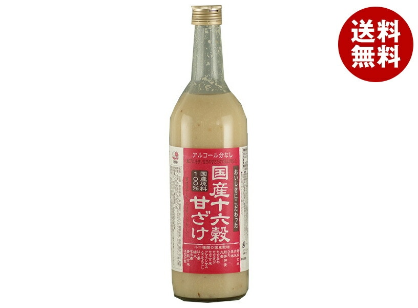 種商 国産十六穀甘ざけ 720ml瓶＊6本入＊(2ケース)