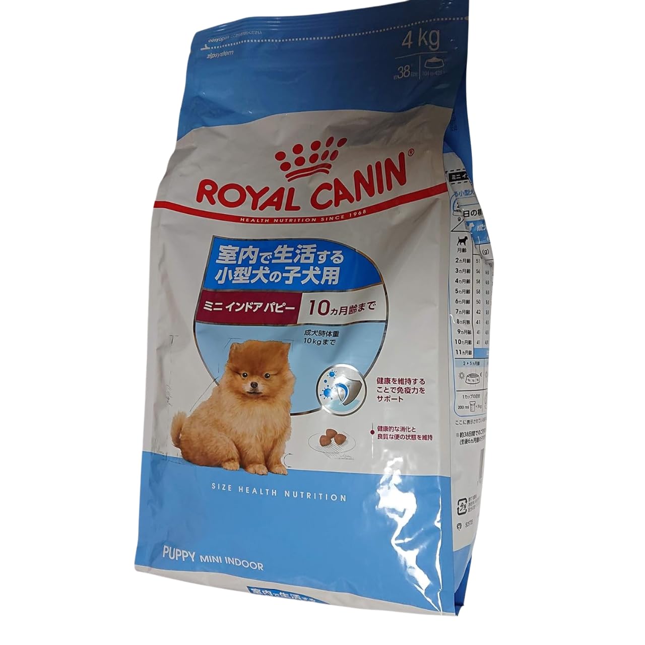ロイヤルカナン SHNミニ インドア パピー(室内で生活する小型犬専用フード　子犬) 4kg