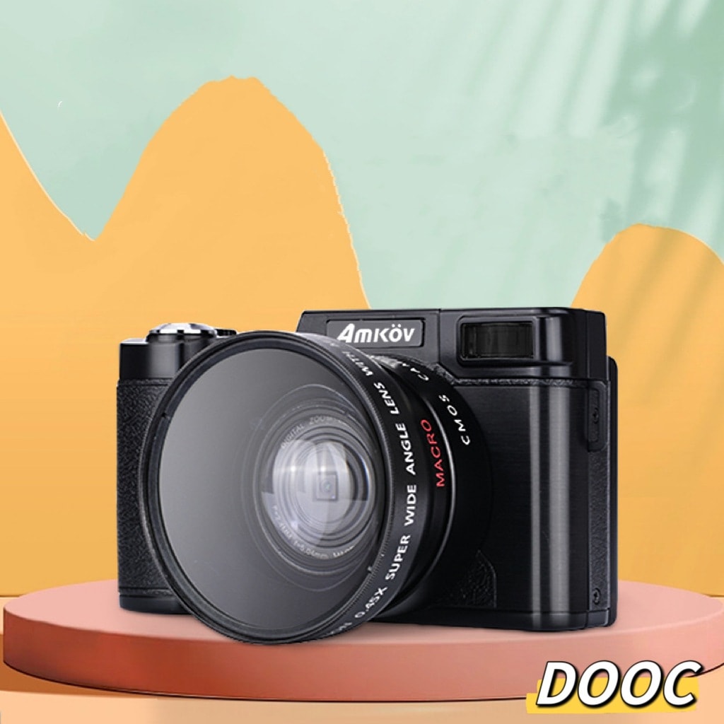 デジカメ デジタルカメラ 4K 4800万画素 16倍ズーム 手振れ補正 3インチIPS画面 180自撮り オートフォーカス Vlog用カメラ 修学旅行 キッズ 学生 2024新品