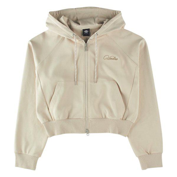 女性レートチェックアウトフーディージップアップ UQ122CFT29-OBE0
