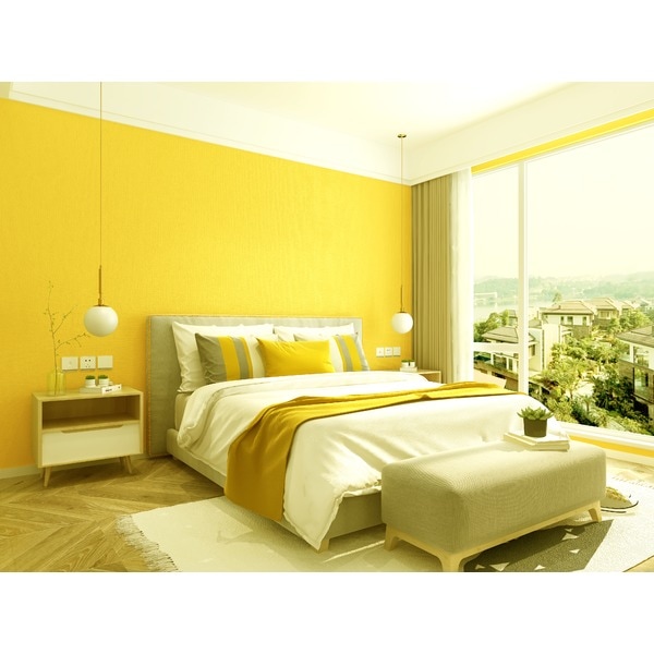 ウォジック10m巻 リメイクシート 壁紙シール ウォールデコシートワイド60cm幅 黄色系（イエロー） 2033