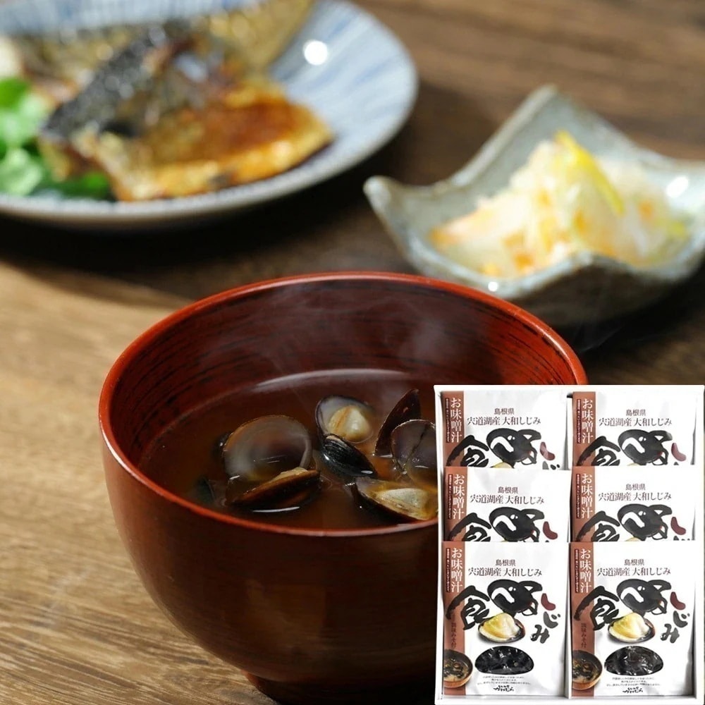 島根 宍道湖産大和しじみ お味噌汁セット 6食入