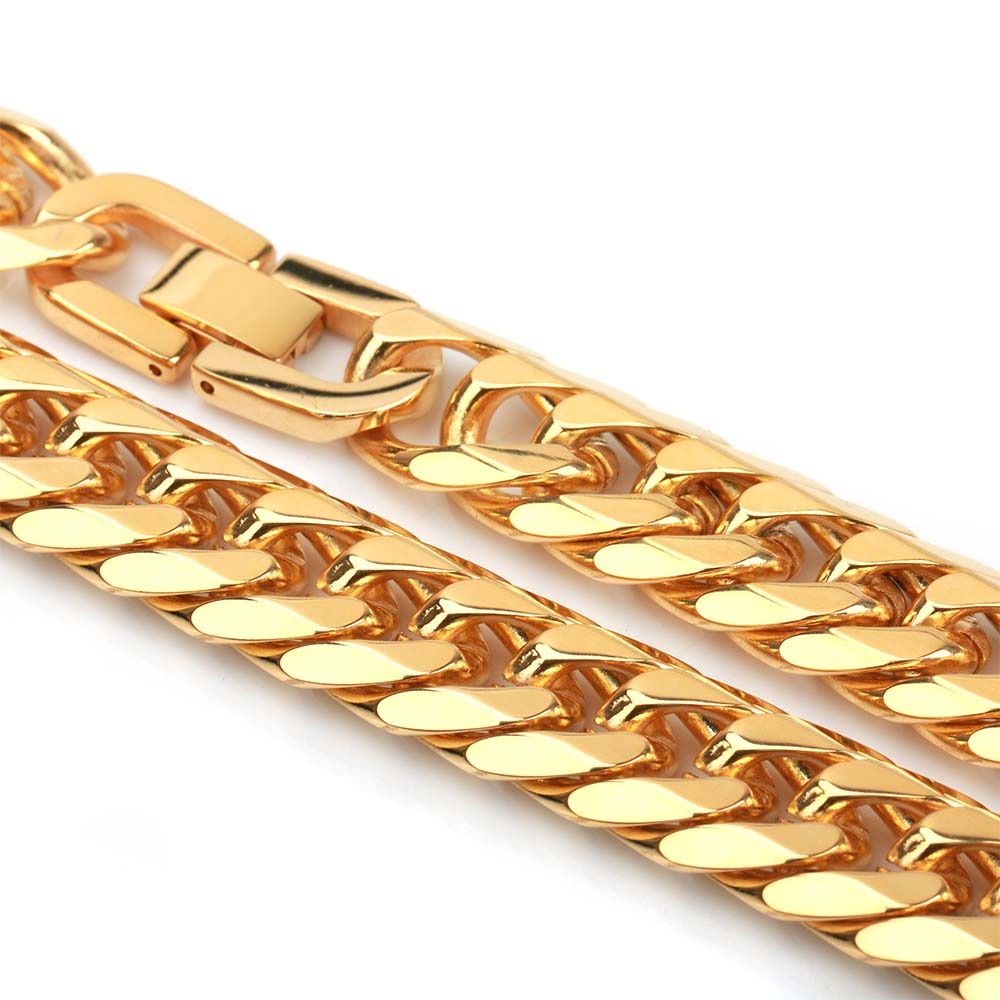 ダブル喜平チェーンネックレス 13mm [n348-g-13mm]