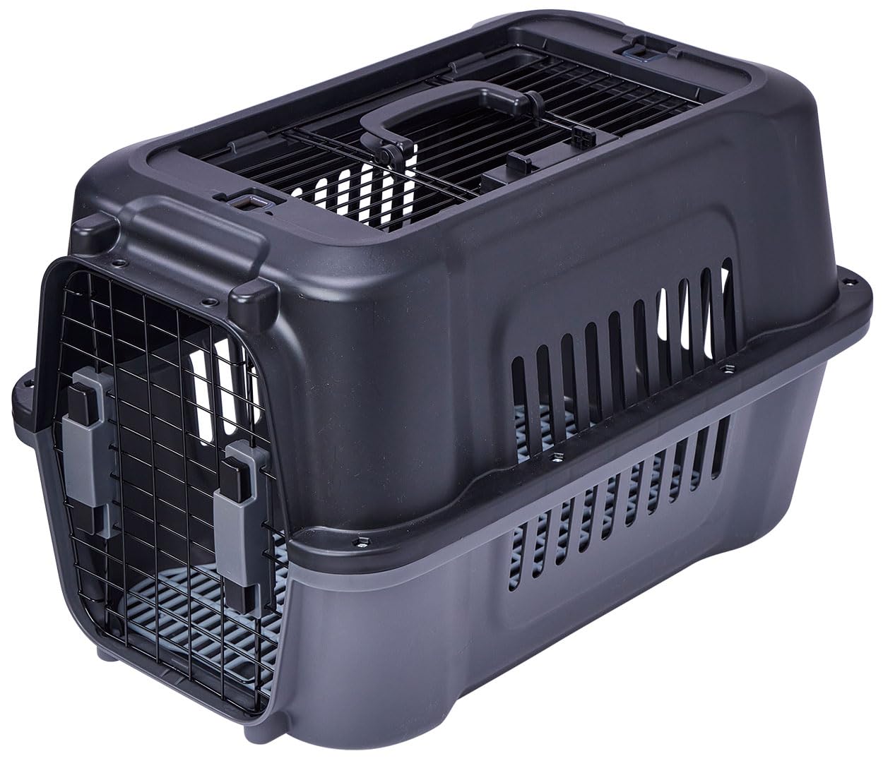 ペティオ (Petio) 犬猫用キャリー ２ドア タフハウスキャリー ブラック M