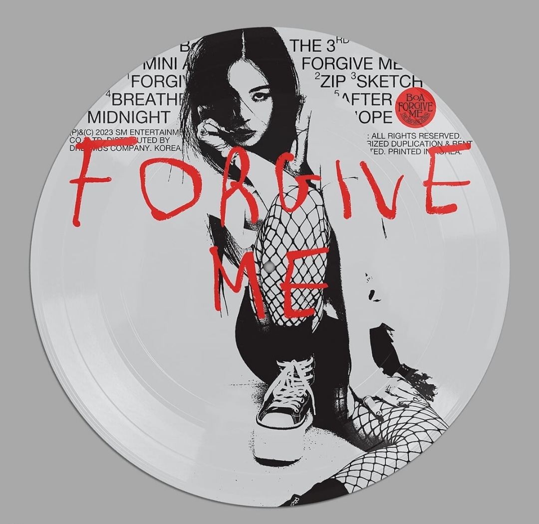 [未開封 LP/限定盤]ボア- ミニアルバム3集 Forgive Me (LP ver.)