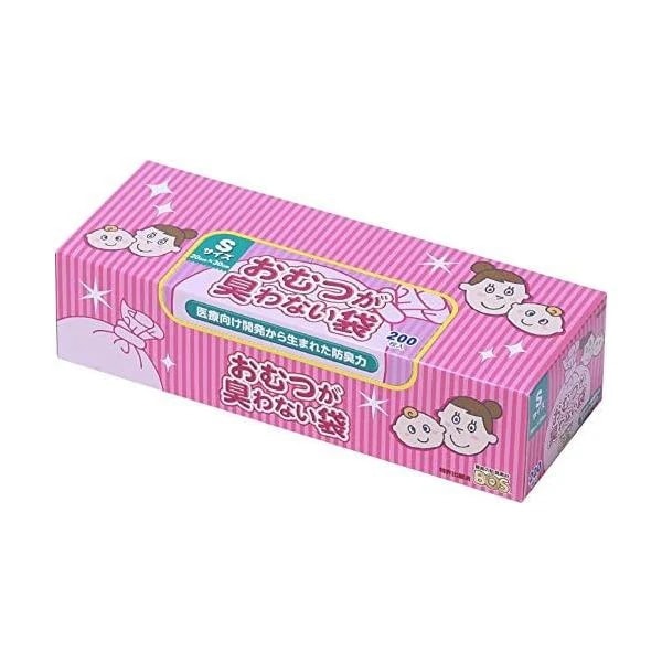 3個セット ボス おむつが臭わない袋 赤ちゃん用 Sサイズ 200枚 ピンク おむつ(L3) 5,549円